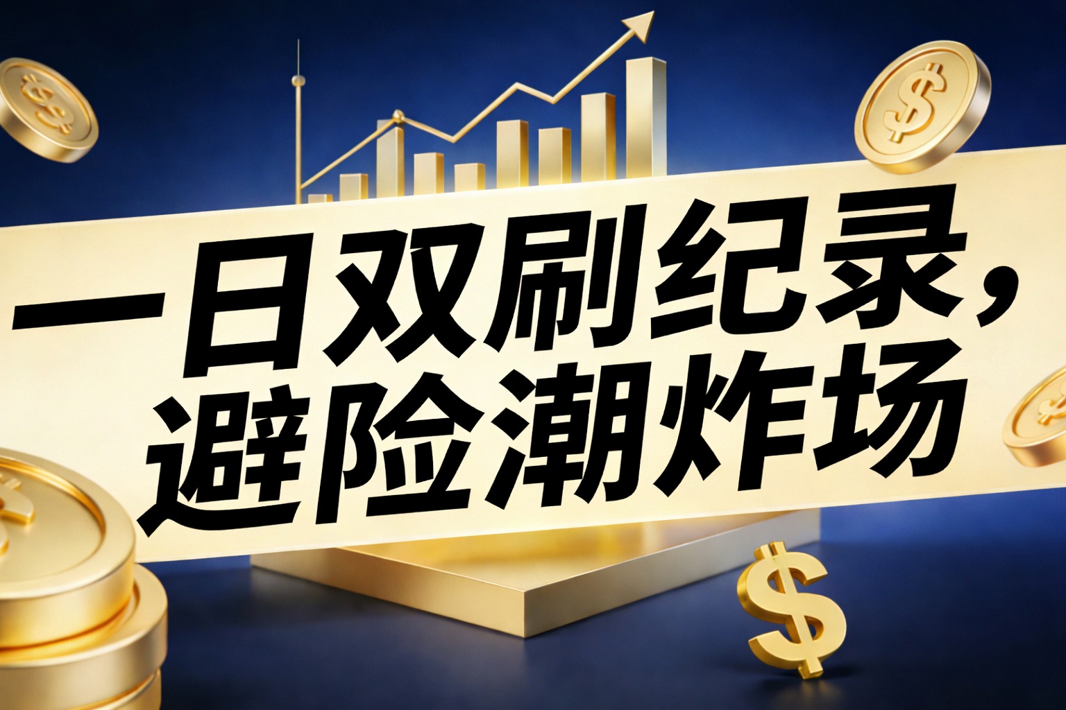 头条速递：金价癫升破4800，历史纪录一日刷新两次