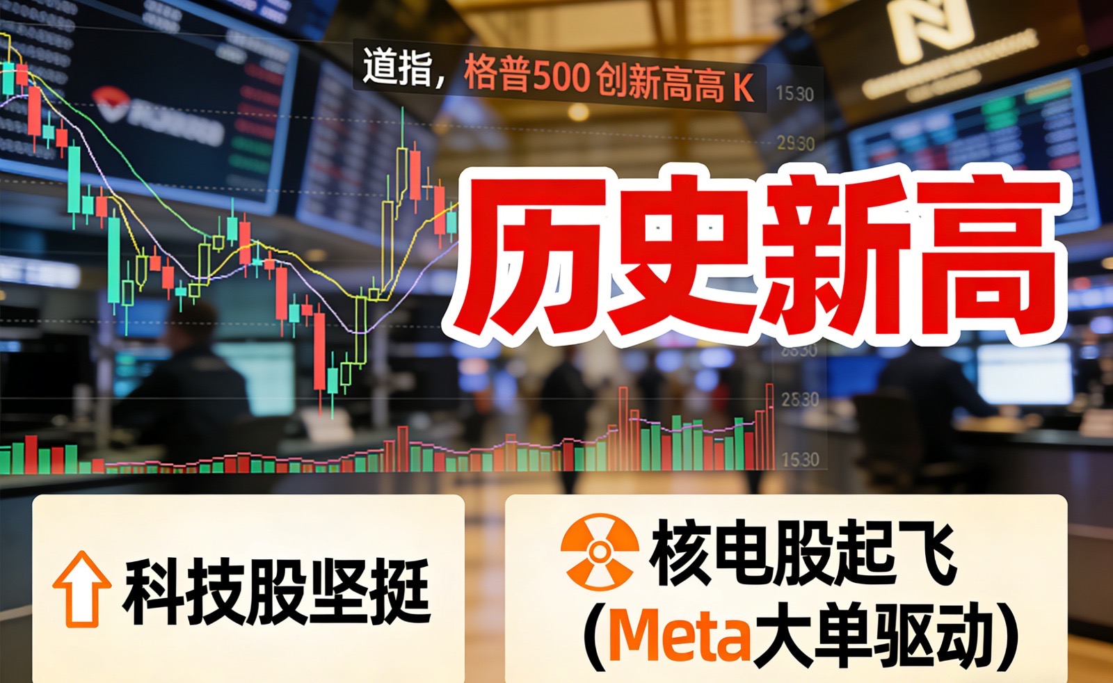 非农数据一盆冷水泼下来!美联储1月降息彻结果直接给降息预期浇了个透心凉,不过美股的走势却让人直呼“看不懂”底没戏,美股却逆势再创历史新高