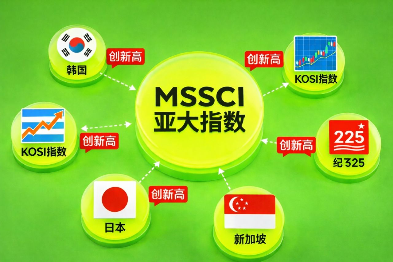 油价金价齐齐跌!亚太股市却风景独好,资金狂追亚洲AI股