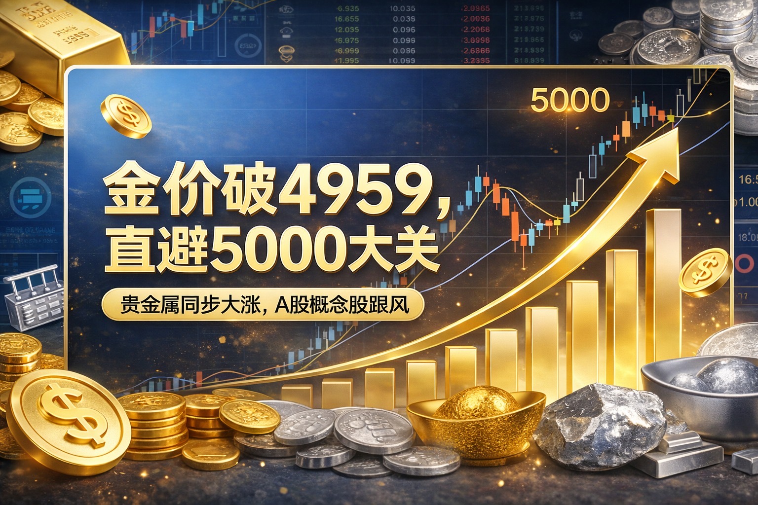 ⚖️ 深度解析:三股合力,撑起黄金牛市